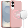 Shade Series Hybrid Case with MagSafe Magnetic Ring for Samsung Galaxy S25 Edge - Pink