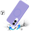 Shade Series Hybrid Case with MagSafe Magnetic Ring for Samsung Galaxy S25 Edge - Light Purple
