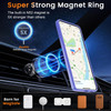 Shade Series Hybrid Case with Magnetic MagSafe Ring for Samsung Galaxy S25 Edge - Purple