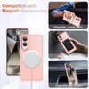 Shade Series Hybrid Case with Magnetic MagSafe Ring for Samsung Galaxy S25 Edge - Pink