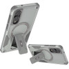 Military Grade HD Armor MagSafe Case with Kickstand for Samsung Galaxy S25 Edge - Grey