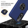 360 Rotating Ring Grip Hybrid Case for Samsung Galaxy S25 Edge - Blue