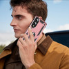 Military Grade Hybrid Case with Ring Grip for Samsung Galaxy S25 Edge - Rose Gold