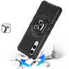 Military Grade Robotic Series Hybrid Case with Ring Grip for Samsung Galaxy S25 Edge - Black