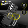 Dual Layer MagSafe Case with Rotating Stand and Privacy Camera Cover for Samsung Galaxy S25 Edge