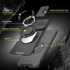 Dual Layer MagSafe Case with Rotating Stand and Privacy Camera Cover for Samsung Galaxy S25 Edge