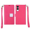 Extra Series Essential Leather Wallet Stand Case for Samsung Galaxy S25 Edge - Pink