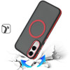 Royal Series Shatterproof MagSafe Case for Samsung Galaxy S25 Edge - Red