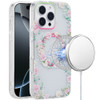 Mood Series MagSafe Hybrid Case for iPhone 16 Pro - Floral