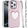 Mood Series MagSafe Hybrid Case for iPhone 16 Pro - Mirror With Hearts
