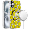 Mood Series MagSafe Hybrid Case for iPhone 16 Plus - Smiley Faces
