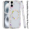 Mood Series MagSafe Hybrid Case for iPhone 16 Plus - Flower