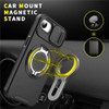 Dual Layer MagSafe Case with Rotating Stand and Privacy Camera Cover for iPhone 16e