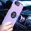 360 Rotating Ring Grip Hybrid Case for iPhone 16e - Purple