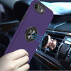 360 Rotating Ring Grip Hybrid Case for iPhone 16e - Dark Purple