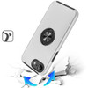360 Rotating Ring Grip Hybrid Case for iPhone 16e - Silver