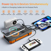 Solar Powered 49800mAh Qi Wireless Charger Power Bank Battery Pack