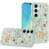 Butterfly Ornaments Diamond Hybrid Case for Samsung Galaxy A16 5G - Teal