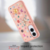 Butterfly Ornaments Diamond Hybrid Case for Samsung Galaxy S25 Edge - Pink