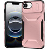 Combat Tough Series Hybrid Case with Camera Lens Cover for iPhone 16e - Rose Gold