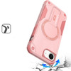 Military Grade HD Armor MagSafe Case with Kickstand for iPhone 16e - Pink