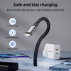 6.6 ft High-Speed Lightning to USB-A Charging and Sync Cable - Black