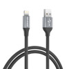 6.6 ft High-Speed Lightning to USB-A Charging and Sync Cable - Black