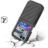 Military Grade Noble Hybrid Armor Case with Belt Clip Holster for Motorola Razr 2025 / 2024 - Black