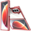 Clarity Collection Transparent Case for Samsung Galaxy Z Fold 7 - Red