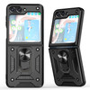 Ring Holder Case for Samsung Galaxy Z Flip 7 - Black