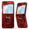 Ring Holder Case for Samsung Galaxy Z Flip 7 - Red