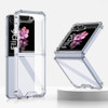 Corner Guard Fusion Shield Tough Transparent Case for Samsung Galaxy Z Flip 7 - Clear