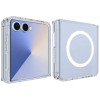Tough Shield Clear Case with MagSafe Magnetic Ring for Samsung Galaxy Z Flip 7