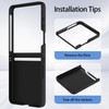 Slim Protective Cover for Samsung Galaxy Z Flip 7 - Black