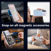 Tough Shield Clear Case with MagSafe Magnetic Ring for Samsung Galaxy S25 Edge
