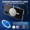 Tough Shield Clear Case with MagSafe Magnetic Ring for Samsung Galaxy S25 Edge