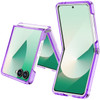 Clarity Collection Transparent Case for Samsung Galaxy Z Flip 7 - Purple