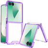 Clarity Collection Transparent Case for Samsung Galaxy Z Flip 7 - Purple