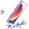 Clarity Collection Transparent Case for Samsung Galaxy Z Fold 7 - Purple