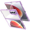 Clarity Collection Transparent Case for Samsung Galaxy Z Fold 7 - Purple