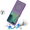 Shade Series Hybrid Case with MagSafe Magnetic Ring for Samsung Galaxy Z Flip 7 - Purple