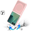 Shade Series Hybrid Case with MagSafe Magnetic Ring for Samsung Galaxy Z Flip 7 - Pink