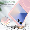 Shade Series Hybrid Case with MagSafe Magnetic Ring for Samsung Galaxy Z Flip 7 - Pink