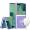 Shade Series Hybrid Case with MagSafe Magnetic Ring for Samsung Galaxy Z Flip 7 - Lavender