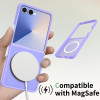 Shade Series Hybrid Case with MagSafe Magnetic Ring for Samsung Galaxy Z Flip 7 - Lavender