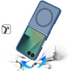 Shade Series Hybrid Case with MagSafe Magnetic Ring for Samsung Galaxy Z Flip 7 - Blue