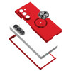 Slim Protective Cover with Ring Grip for Samsung Galaxy Z Fold 7 - Red