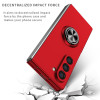 Slim Protective Cover with Ring Grip for Samsung Galaxy Z Fold 7 - Red