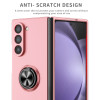 Slim Protective Cover with Ring Grip for Samsung Galaxy Z Fold 7 - Pink