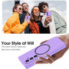 Slim Protective Cover with MagSafe Magnetic Ring for Samsung Galaxy Z Fold 7 - Purple